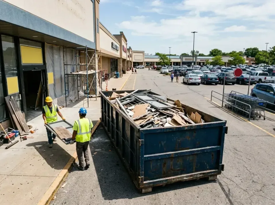 retail-store-renovation-debris-003 — frequently asked questions, Roll-off Dumpster Rentals in Italy, TX